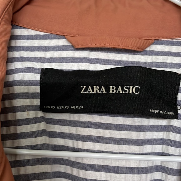 Dusty Rose Trench Coat - Picture 3 of 3